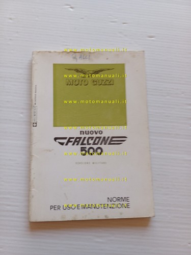 Moto guzzi nuovo - falcone, 500